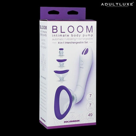 Bloom Automatic Vibrating Rechargeable Pump - AdultLuxe