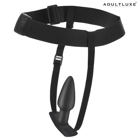 Bum-tastic 28x Silicone Anal Plug With Comfort Harness And Remote Control - AdultLuxe