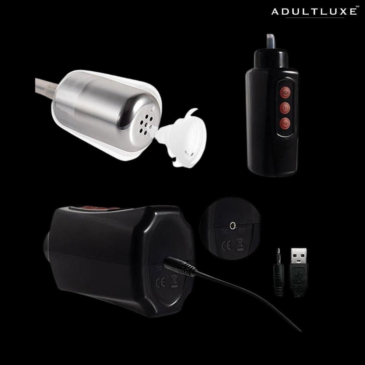 Carl Hands Free Masturbator With Suction - AdultLuxe