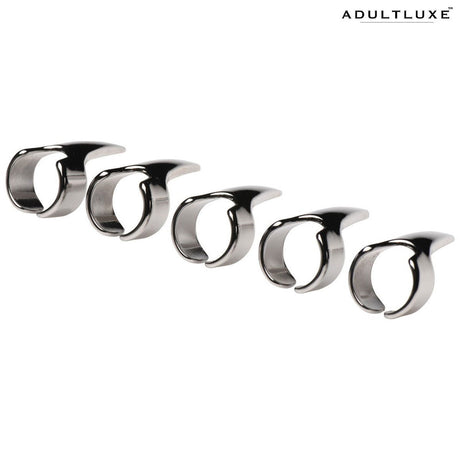 Clawed 5pc Sensation Play Rings Talons - AdultLuxe