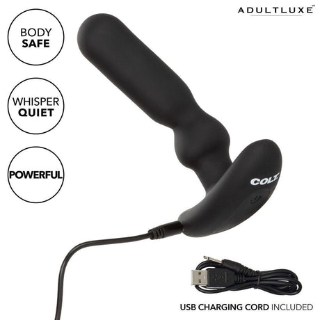 Colt Rechargeable Anal-T Vibrating Butt Plug - AdultLuxe