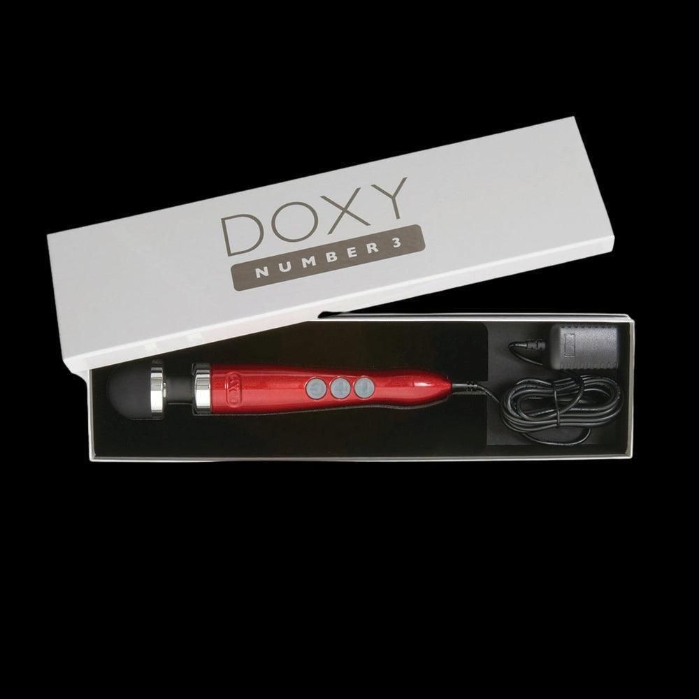 Doxy Number 3 Die Cast Wand Massager - AdultLuxe
