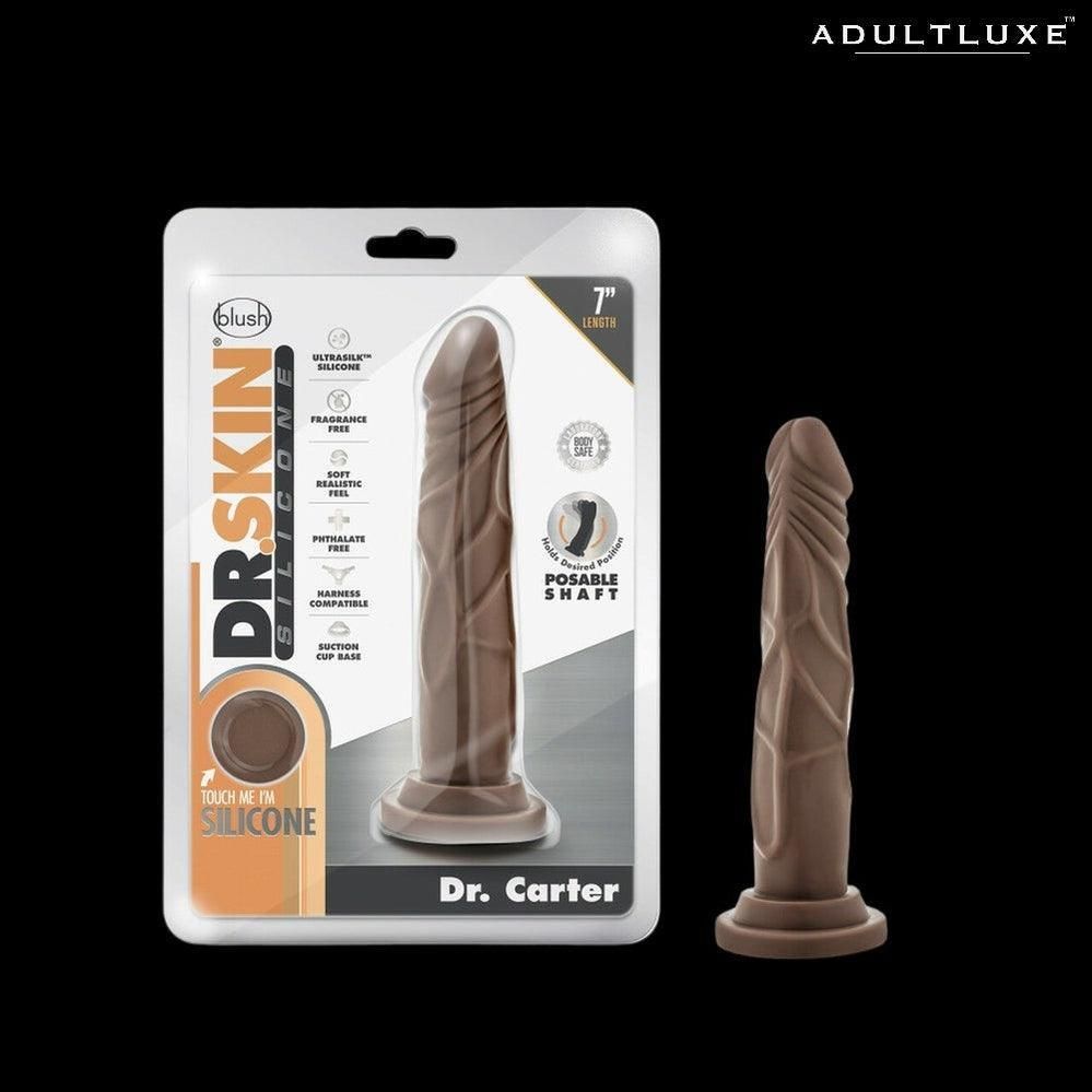 Dr. Carter 7 Inches Silicone Dildo - AdultLuxe