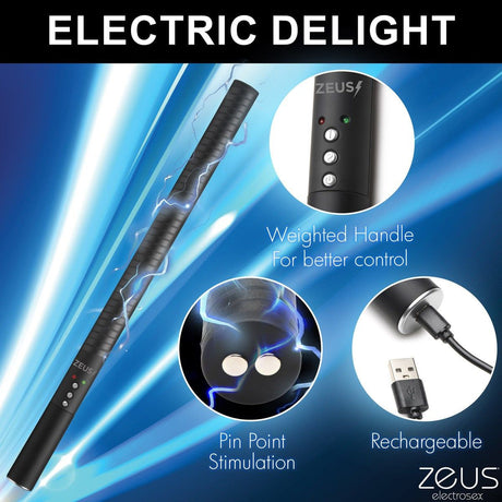 E-stim Baton by Zeus Electrosex - AdultLuxe