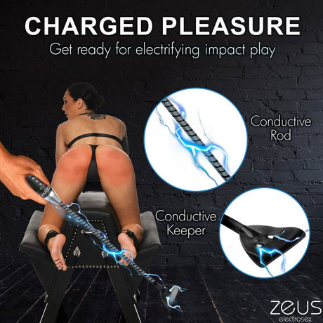 E-stim Crop by Zeus Electrosex - AdultLuxe