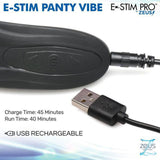 E-stim Panty Vibe With Remote Control by Zeus - AdultLuxe