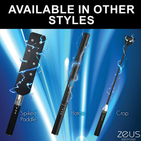 E-stim Spiked Paddle by Zeus Electrosex - AdultLuxe