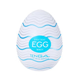 Tenga Egg Wavy — rolling wave texture
