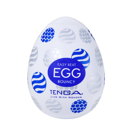 Tenga Egg Bouncy — springy nodule texture