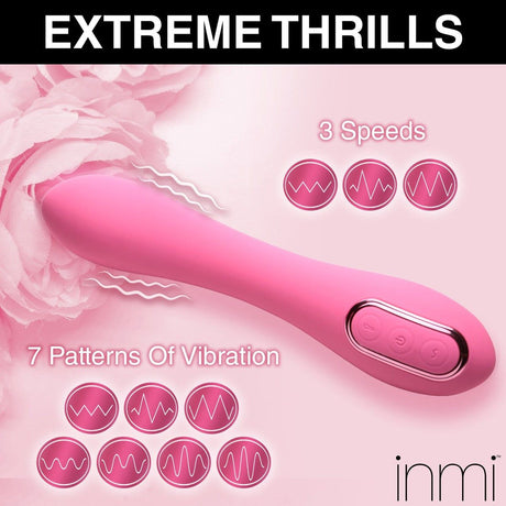 Extreme-G Inflating G-spot Silicone Vibrator - AdultLuxe
