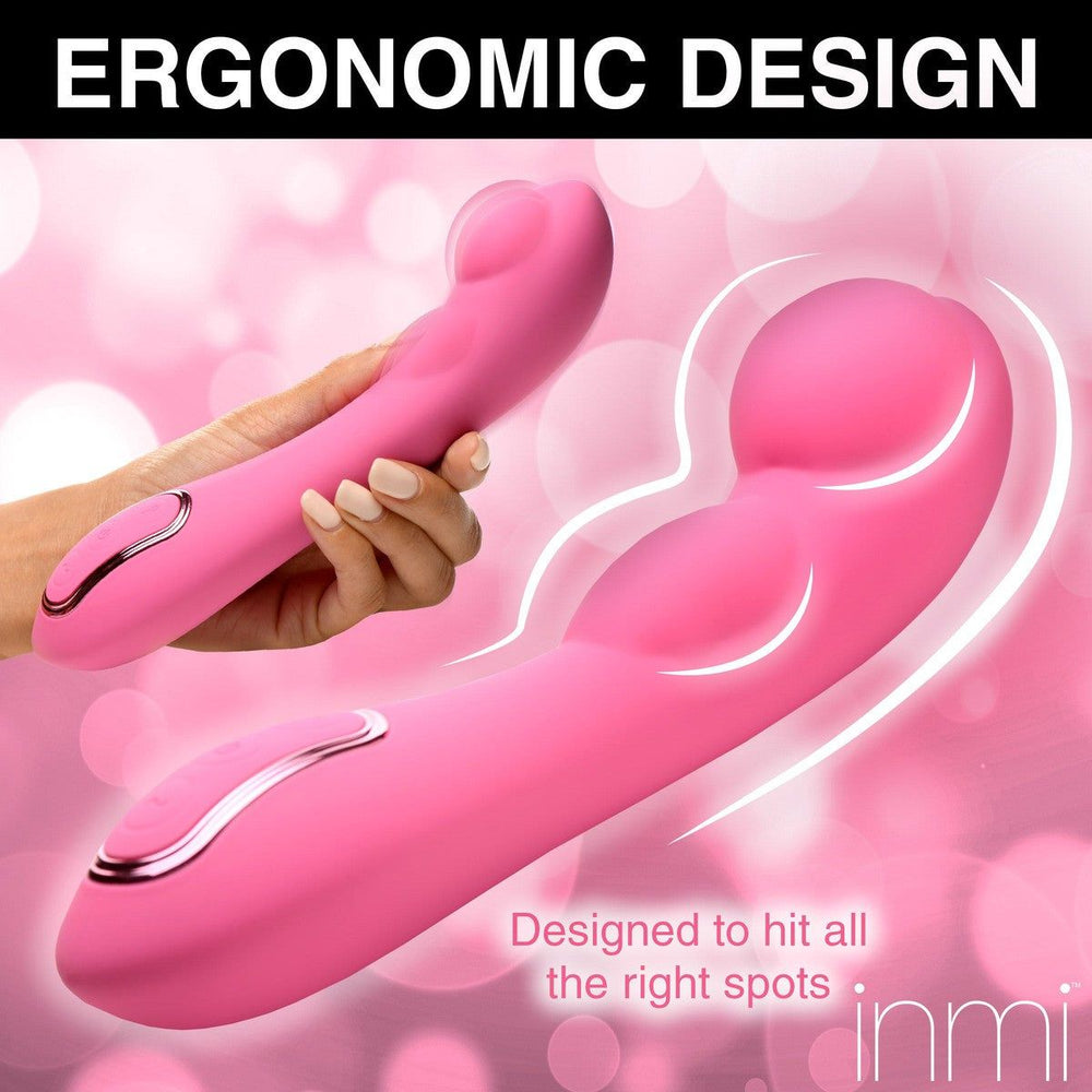 Extreme-G Inflating G-spot Silicone Vibrator - AdultLuxe