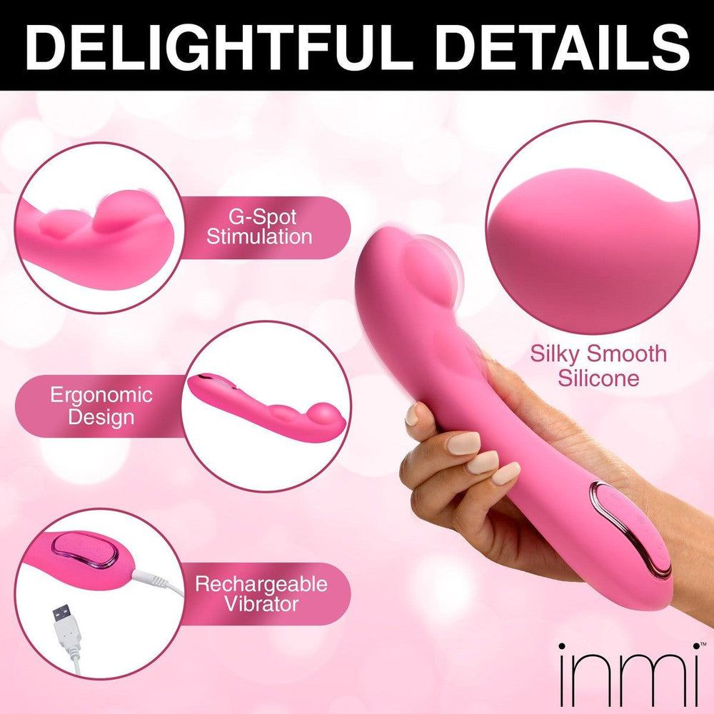 Extreme-G Inflating G-spot Silicone Vibrator - AdultLuxe