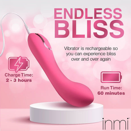 Extreme-G Inflating G-spot Silicone Vibrator - AdultLuxe