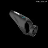 FORTO F-48 Vibrating Perineum Double Cock Ring - AdultLuxe