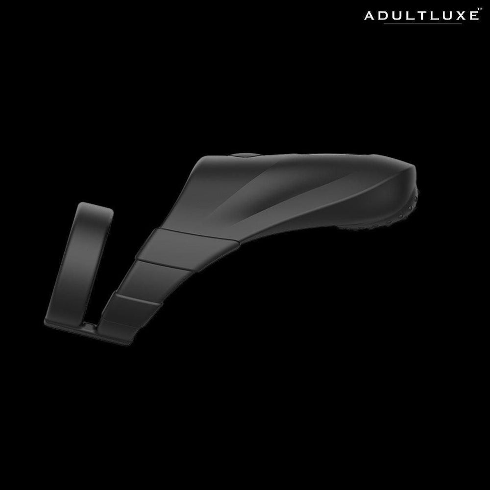 FORTO F-48 Vibrating Perineum Double Cock Ring - AdultLuxe