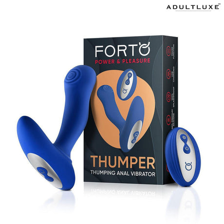 FORTO Thumper Anal Vibrator - AdultLuxe