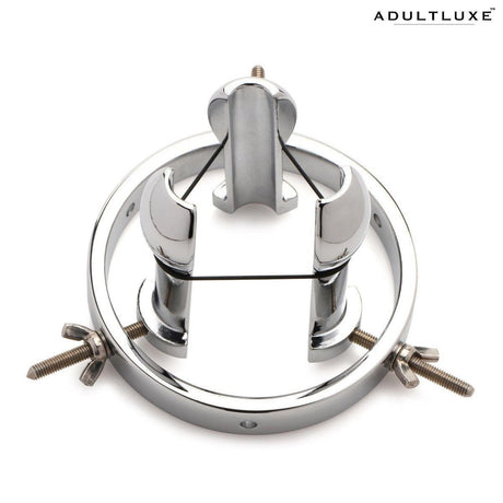 Forced Spread Stainless Steel Anal Explorer - AdultLuxe