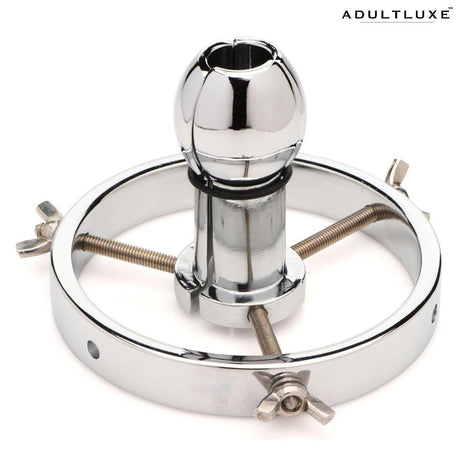 Forced Spread Stainless Steel Anal Explorer - AdultLuxe