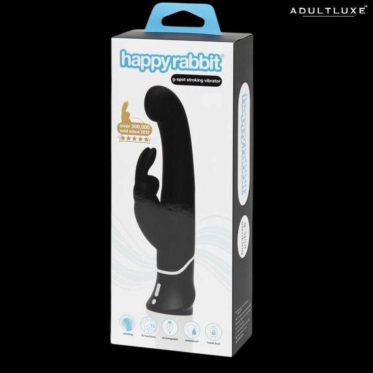 G-Spot Stroker Rabbit Vibrator - AdultLuxe