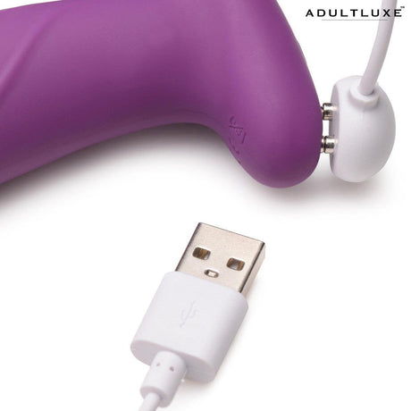 G-rocker 10x Come Hither Silicone Vibrator - AdultLuxe