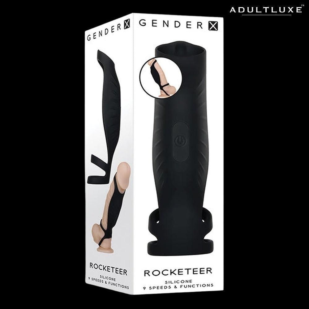 Gender X Rocketeer Cock Sheath Vibrator - AdultLuxe