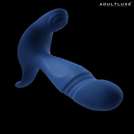 Gender X True Blue Thrusting Prostate Stimulator - AdultLuxe