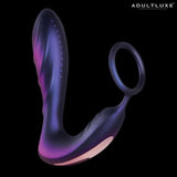 Hueman Black Hole Anal Vibrator Cock Ring - AdultLuxe