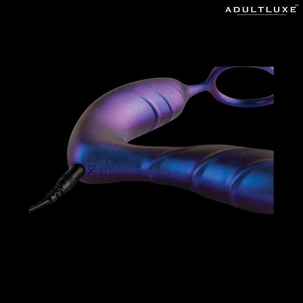 Hueman Black Hole Anal Vibrator Cock Ring - AdultLuxe