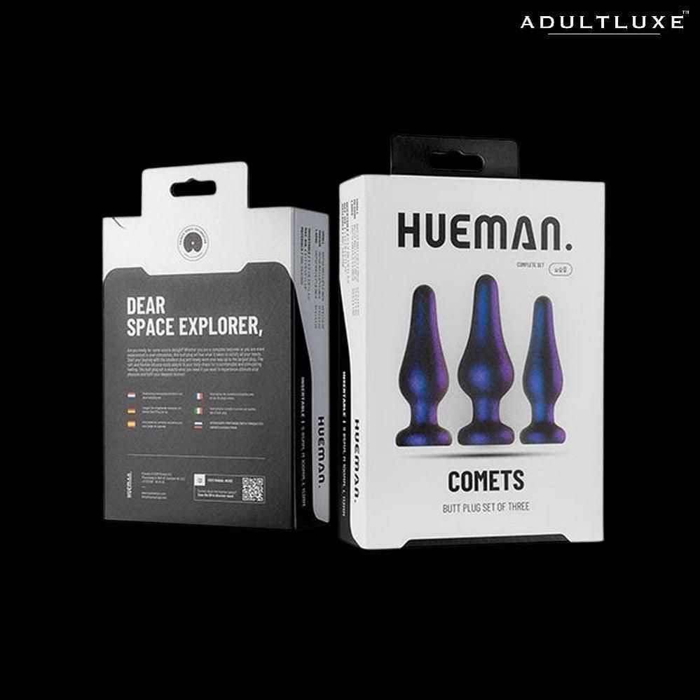 Hueman Comets Butt Plug Set Of 3 - AdultLuxe