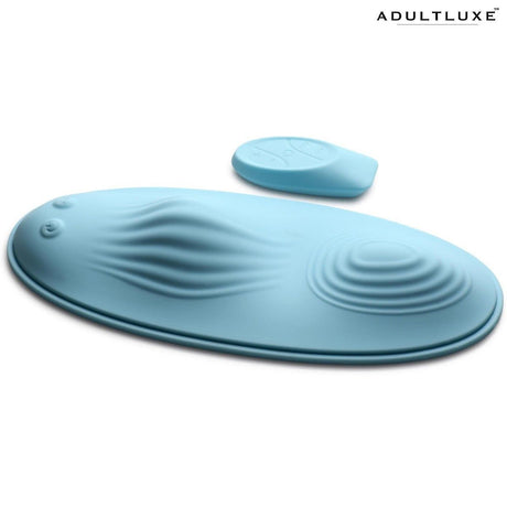 Inmi 28x Wave Slider Vibrating Silicone Pad With Remote - AdultLuxe