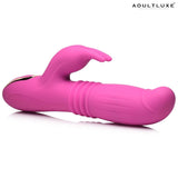 Inmi 35x Lil Swell Thrusting & Inflating Silicone Rabbit Vibrator - AdultLuxe