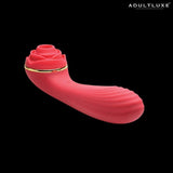 Inmi Bloomgasm Passion Petals Suction Rose Vibrator - AdultLuxe