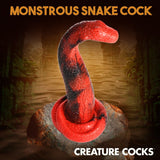 King Cobra Silicone Dildo - AdultLuxe