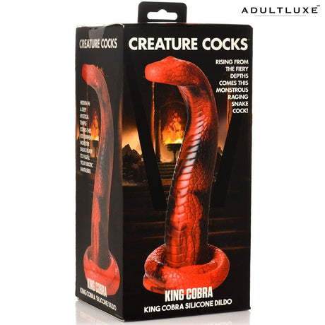 King Cobra Silicone Dildo - AdultLuxe