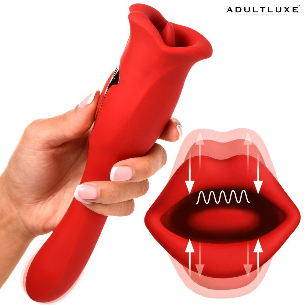Kiss And Tell Pro Dual-ended Kissing Vibrator - AdultLuxe