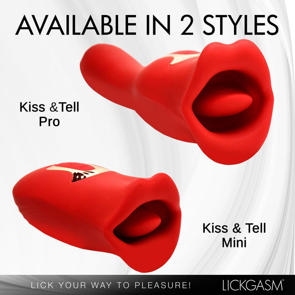 Kiss And Tell Pro Dual-ended Kissing Vibrator - AdultLuxe
