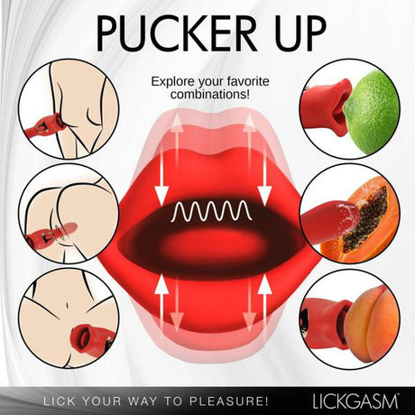 Kiss And Tell Pro Dual-ended Kissing Vibrator - AdultLuxe