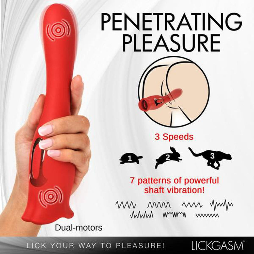 Kiss And Tell Pro Dual-ended Kissing Vibrator - AdultLuxe