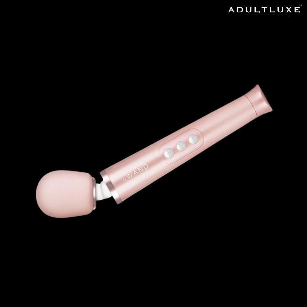 Le Wand Petite Rose Gold Wand Rechargeable Massager - AdultLuxe