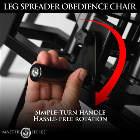 Leg Spreader Obedience Chair - AdultLuxe