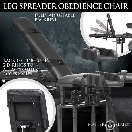 Leg Spreader Obedience Chair - AdultLuxe