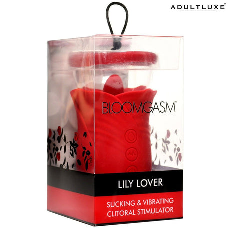 Lily Lover Sucking & Vibrating Clitoral Stimulator - AdultLuxe