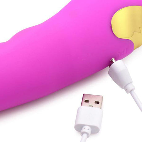 Locomotion Thrusting Silicone Vibrator - AdultLuxe