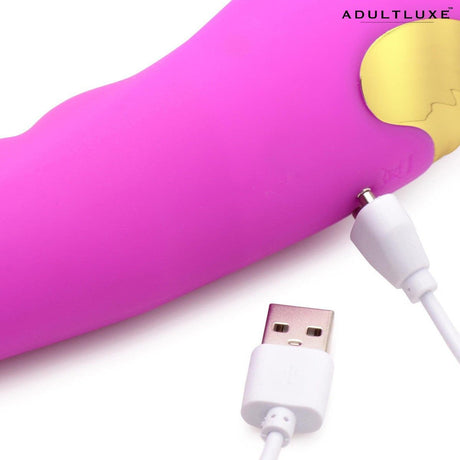 Locomotion Thrusting Silicone Vibrator - AdultLuxe