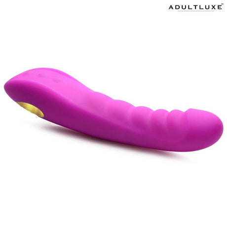 Locomotion Thrusting Silicone Vibrator - AdultLuxe