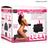 LoveBotz 50x Saddle Pro Sex Machine With 4 Attachments - AdultLuxe