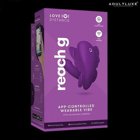 Love Distance Reach G App Controlled Wearable Vibe - AdultLuxe