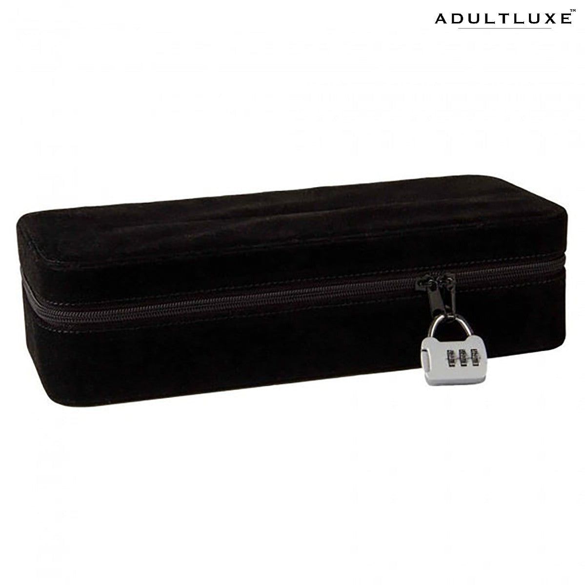 Love to Love Secret Black Velvet Lock Box - AdultLuxe