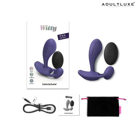 Love to Love Witty Multi Vibrator - AdultLuxe