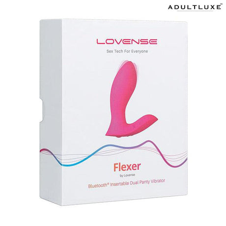 Lovense Flexer Dual Panty Vibrator - AdultLuxe